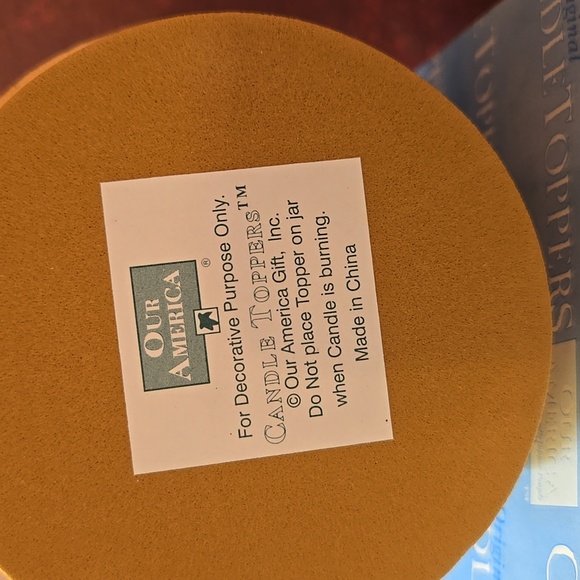 NIB - Our America Nativity Scene Candle Jar Topper - Baby Jesus!! - Picture 9 of 9